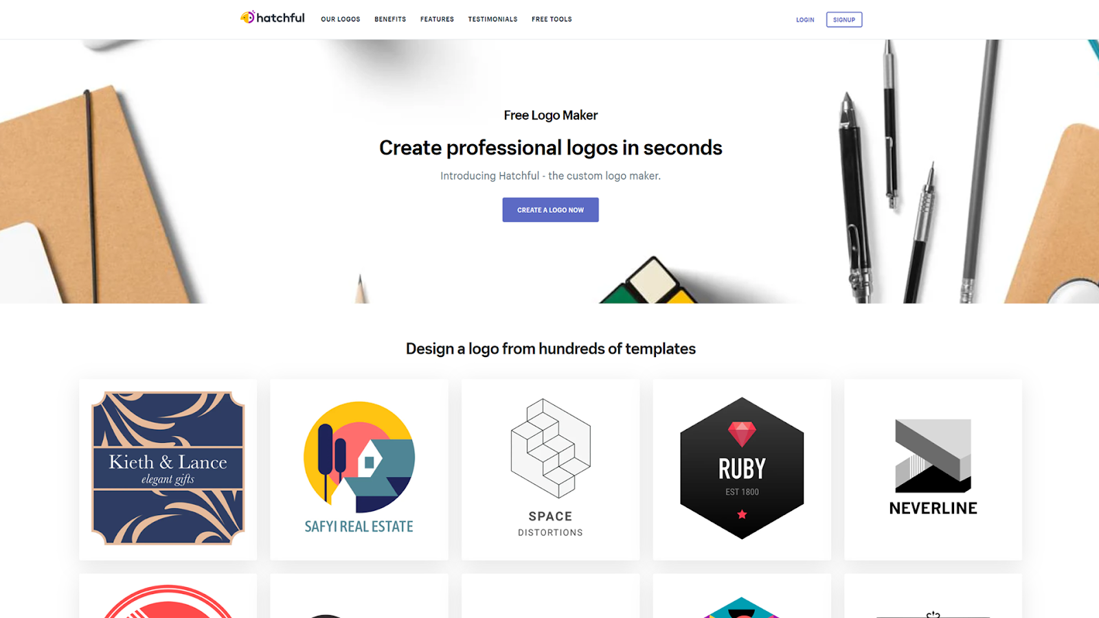 Hatchful by Shopify homepage