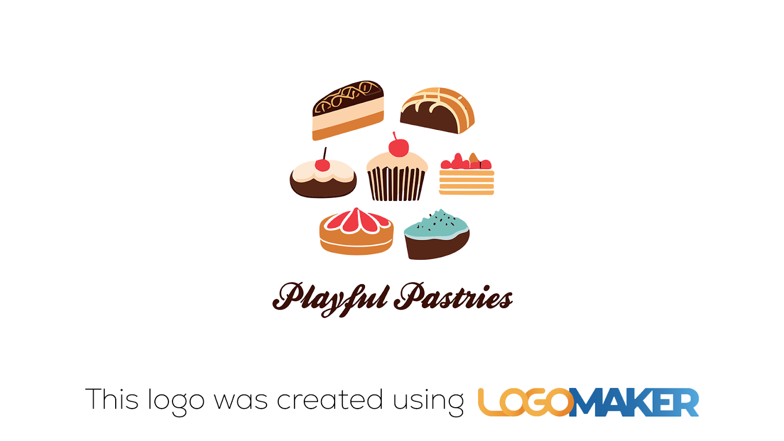 3. Whimsical and fun bakery logos
